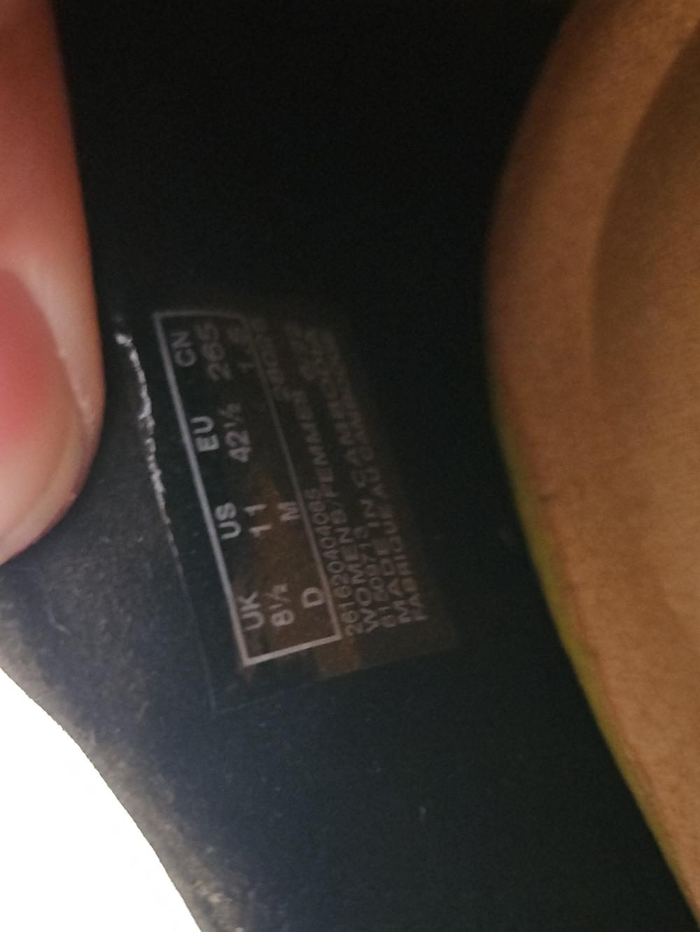 Clarks Roseville Dot Slip On Black Shoes - Picture 7 of 14